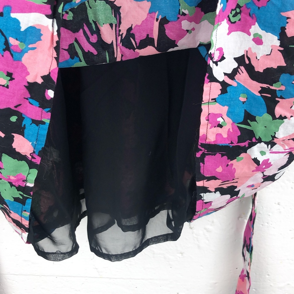 GAP Floral Tie Waist Dress - Picture 8 of 12